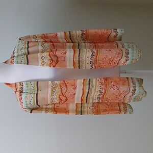 2/$15 K Studio Vintage Open Front Jacket Top